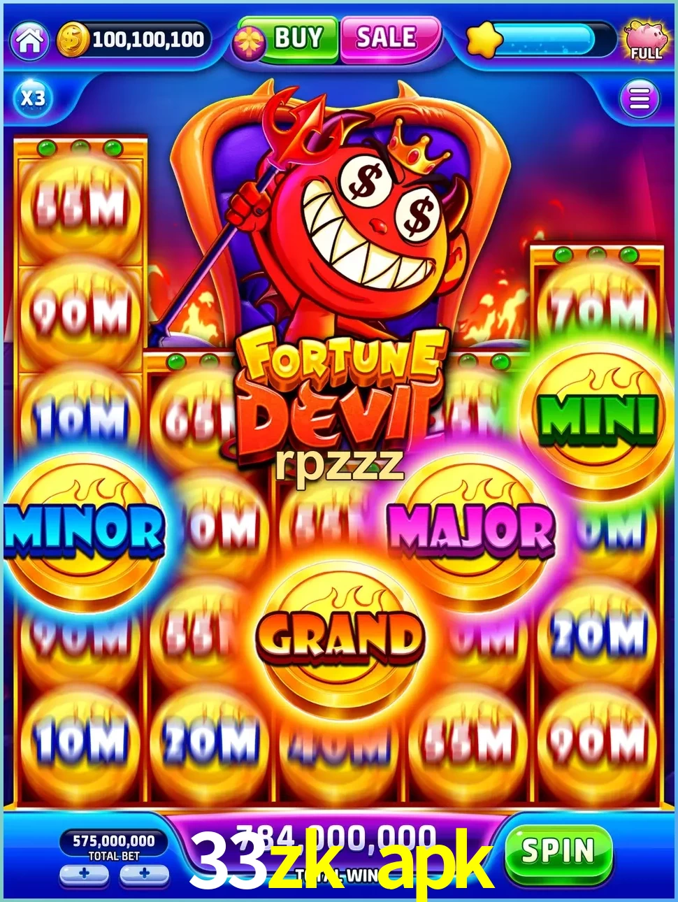 33zk apk — galeri tampilan Resmi APK
